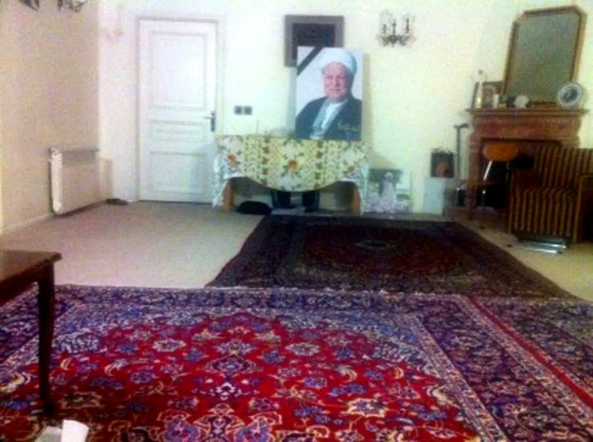 نمایی از اتاق آیت الله هاشمی رفسنجانی/عکس