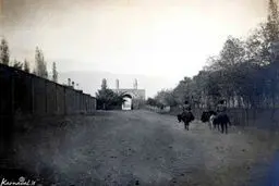 عکسی دیده نشده از دروازه یوسف آباد تهران