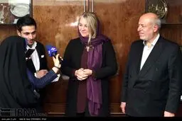 پوشش وزیر زن هلندی در ایران/تصاویر