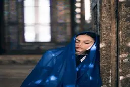 ترلان پروانه با لباس سنتی در عفیف آباد + عکس