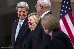 هیلاری کلینتون؛ خندان تر از همیشه/ تصاویر