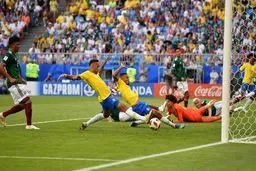 پیروزی برزیل مقابل مکزیک با درخشش نیمار/ سلسائو تنور رقابت را داغ نگه داشت