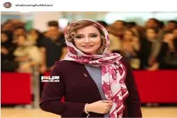 استایل متفاوت "شبنم قلیخانی" در جشن خصوصی سینما/عکس