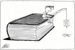 دکترای بیکار!/کاریکاتور