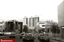 خیابان گاندی در دهه 50/ عکس