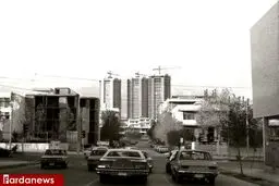 خیابان گاندی در دهه 50/ عکس
