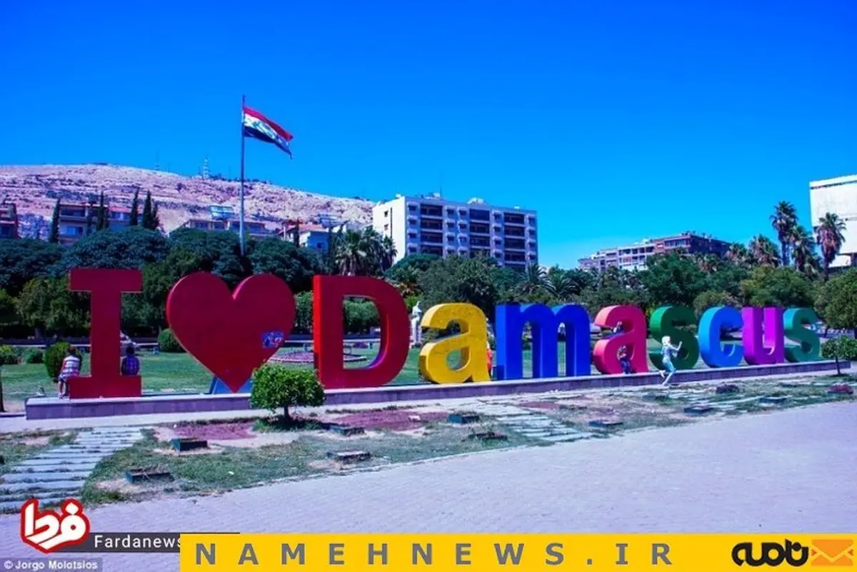 تصاویر خوشگذرانی توریست اروپایی در هتل لاکچری دمشق