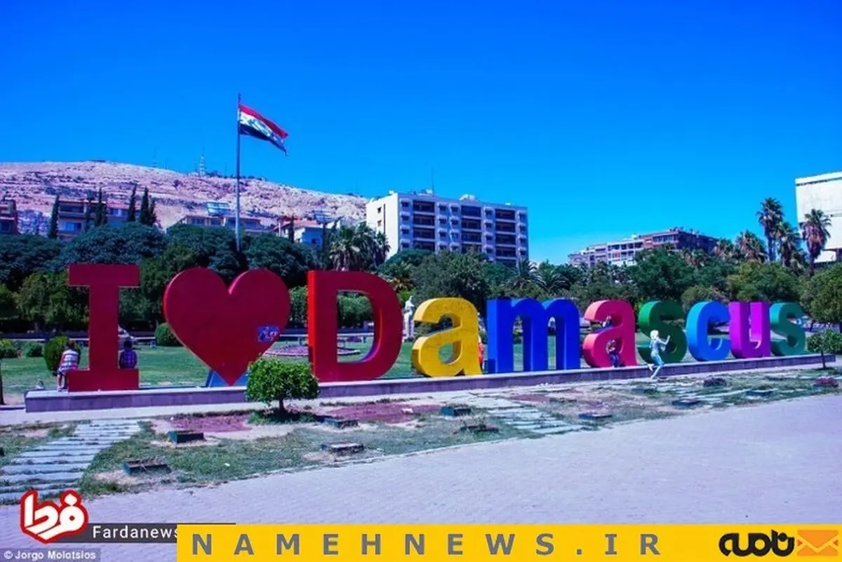 تصاویر خوشگذرانی توریست اروپایی در هتل لاکچری دمشق