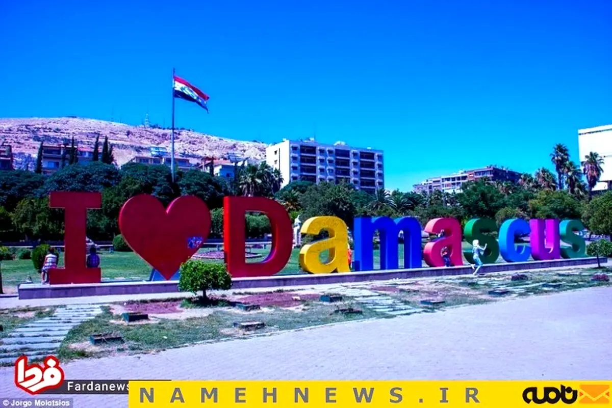 تصاویر خوشگذرانی توریست اروپایی در هتل لاکچری دمشق