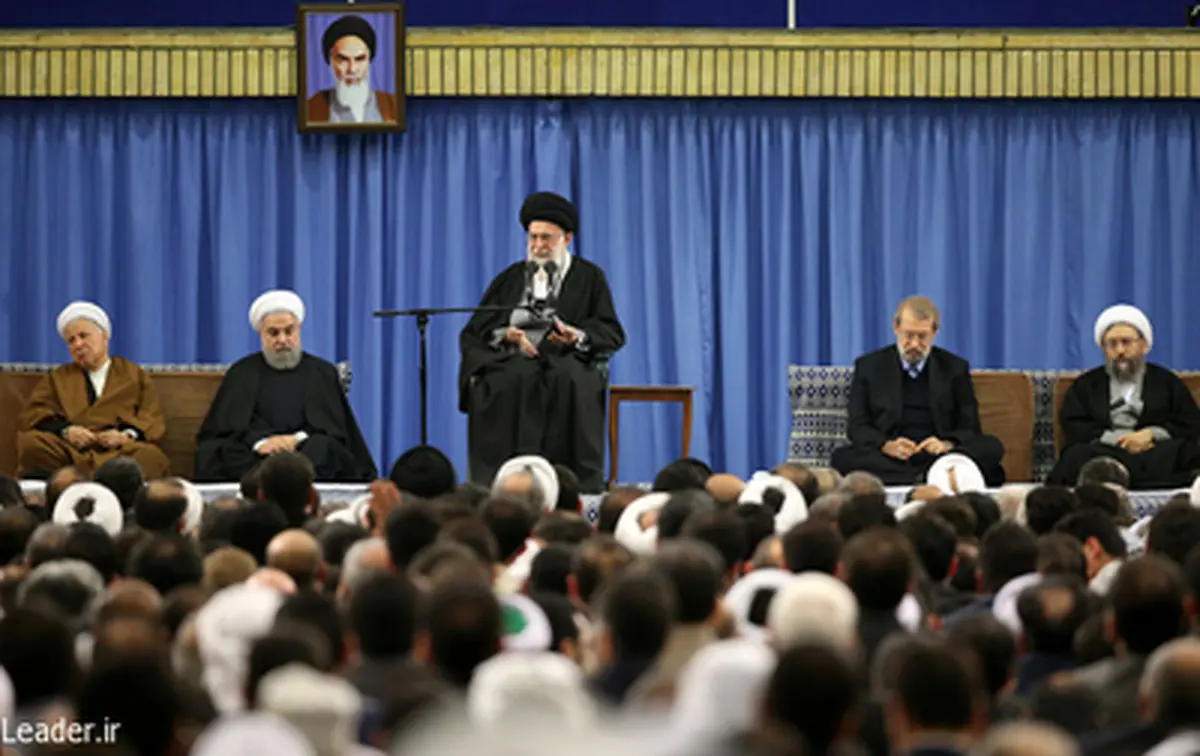 دیدار مسئولان نظام و مهمانان کنفرانس وحدت اسلامی با رهبر انقلاب/ گزارش تصویری