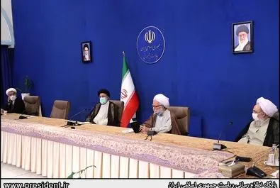 دیدار اعضای جامعه روحانیت مبارز با رییس جمهور