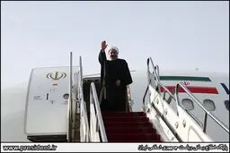 تصاویری از بدرقه کنندگان روحانی در سفر منطقه ای به هندوستان