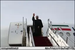 تصاویری از بدرقه کنندگان روحانی در سفر منطقه ای به هندوستان