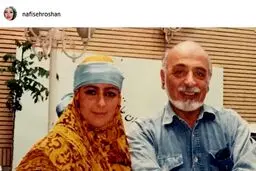 گریم «نفیسه روشن» در اولین تجربه بازیگریش/عکس