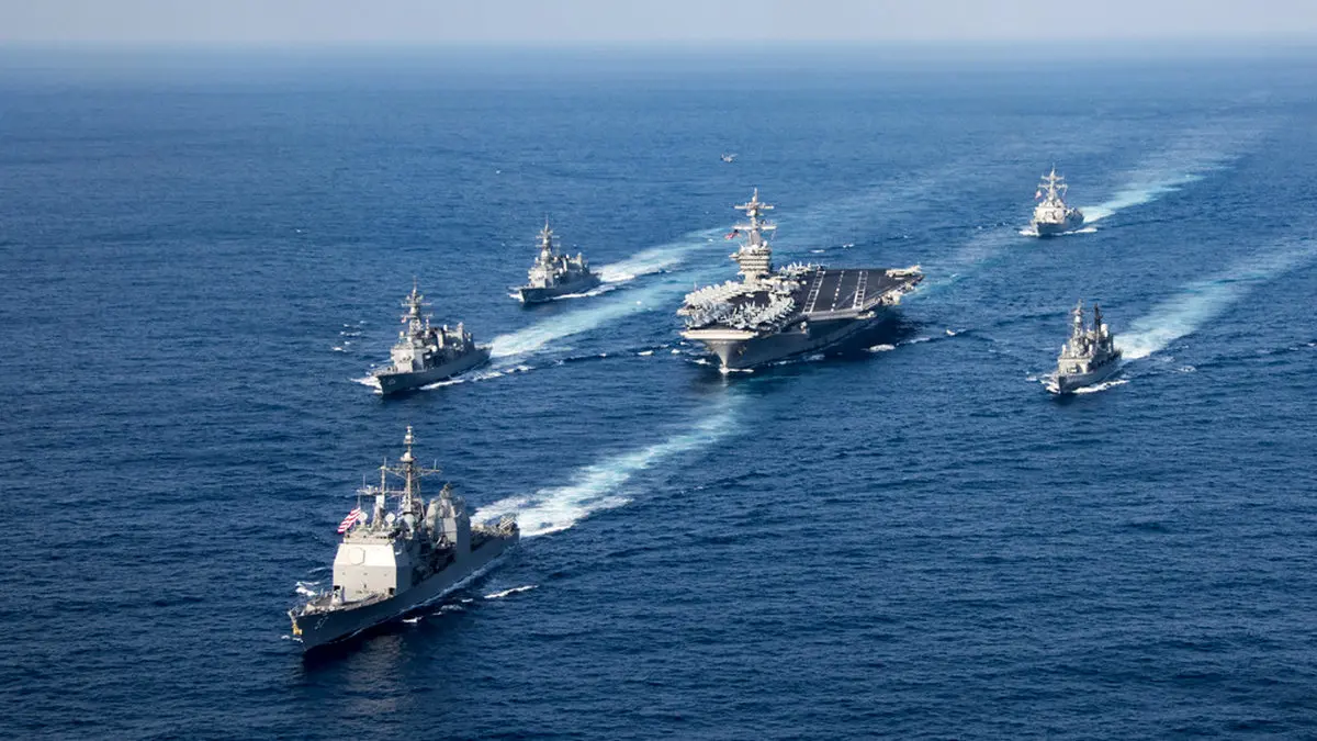 چنگ و دندان ترامپ به کیم جونگ اون / اعزام ناوگان جنگی آمریکا به سواحل کره شمالی