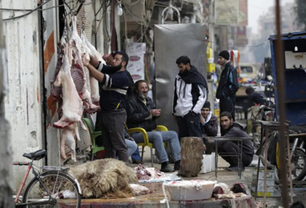 کار و زندگی در نقاط جنگ‌زده سوریه /تصاویر