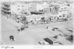 نمایی از چهارراه کالج تهران ۷۱سال قبل / عکس