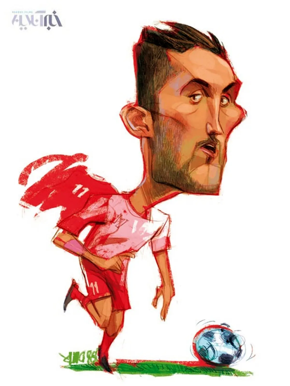 پیام صادقیان!/کاریکاتور