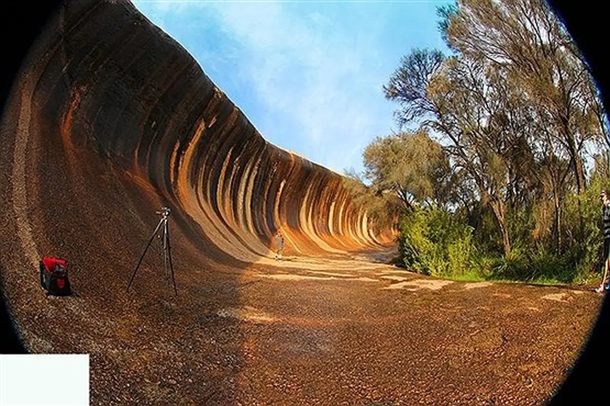 صخره‌های مواج هایدن در استرالیا + عکس