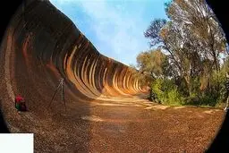 صخره‌های مواج هایدن در استرالیا + عکس