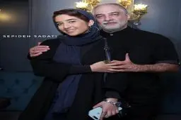 تصویری از ایرج نوذری و دخترش/عکس
