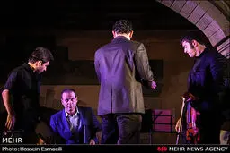 تصاویری از اجرای قربانی در عمارت مسعودیه/ بهشتی هم رفت