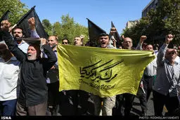 تصاویر راهپیمایی نمازگزاران در محکومیت بی کفایتی عربستان در فاجعه منا