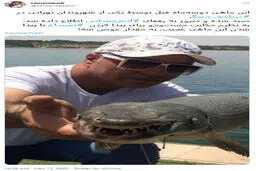 تمساح پر حاشیه دریاچه چیتگر پیدا شد! + عکس