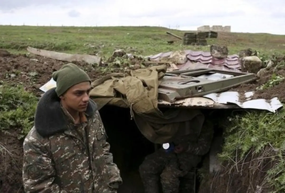 تصاویری از درگیری‌ در منطقه قره‌باغ