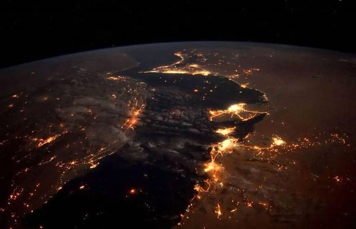 تصویر جدید ناسا از خلیج فارس / عکس