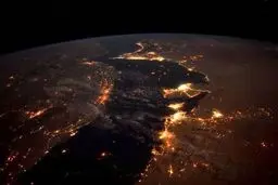 تصویر جدید ناسا از خلیج فارس / عکس