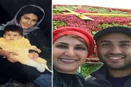 فاطمه گودرزی و پسرش در گذر زمان/عکس