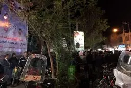 استقبال از محمود احمدی نژاد در یادواره شهدای عملیات خیبر/ تصاویر