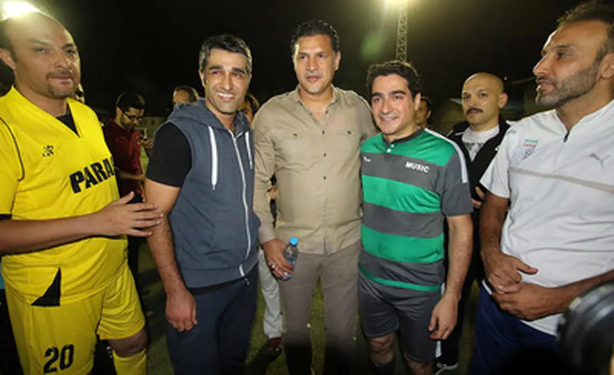 دایی و همایون‌شجریان در جام‌ِستارگان/ تصاویر