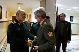 تصاویر/ دیدار وزیر دفاع با فرمانده کل سپاه پاسداران