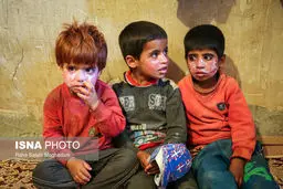 سیلی خشکسالی بر صورت کودکان «درمیان»/تصاویر