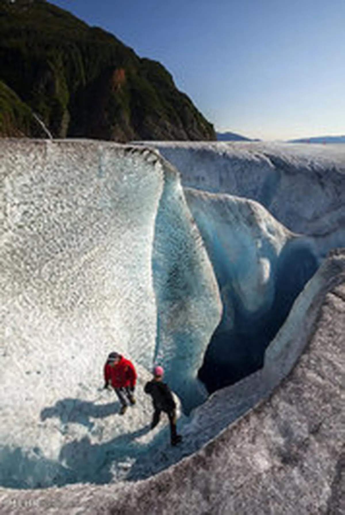 رودخانه یخی مندن هال در آلاسکا/تصاویر