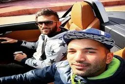عکس/ سلفی مسلمان و صادقیان در ماشین