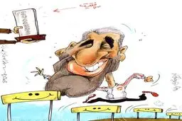 ستاره ای جدید به نام پژمان جمشیدی! + کاریکاتور