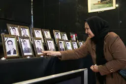 مراسم یادبود شهدای کشتی سانچی - تهران
