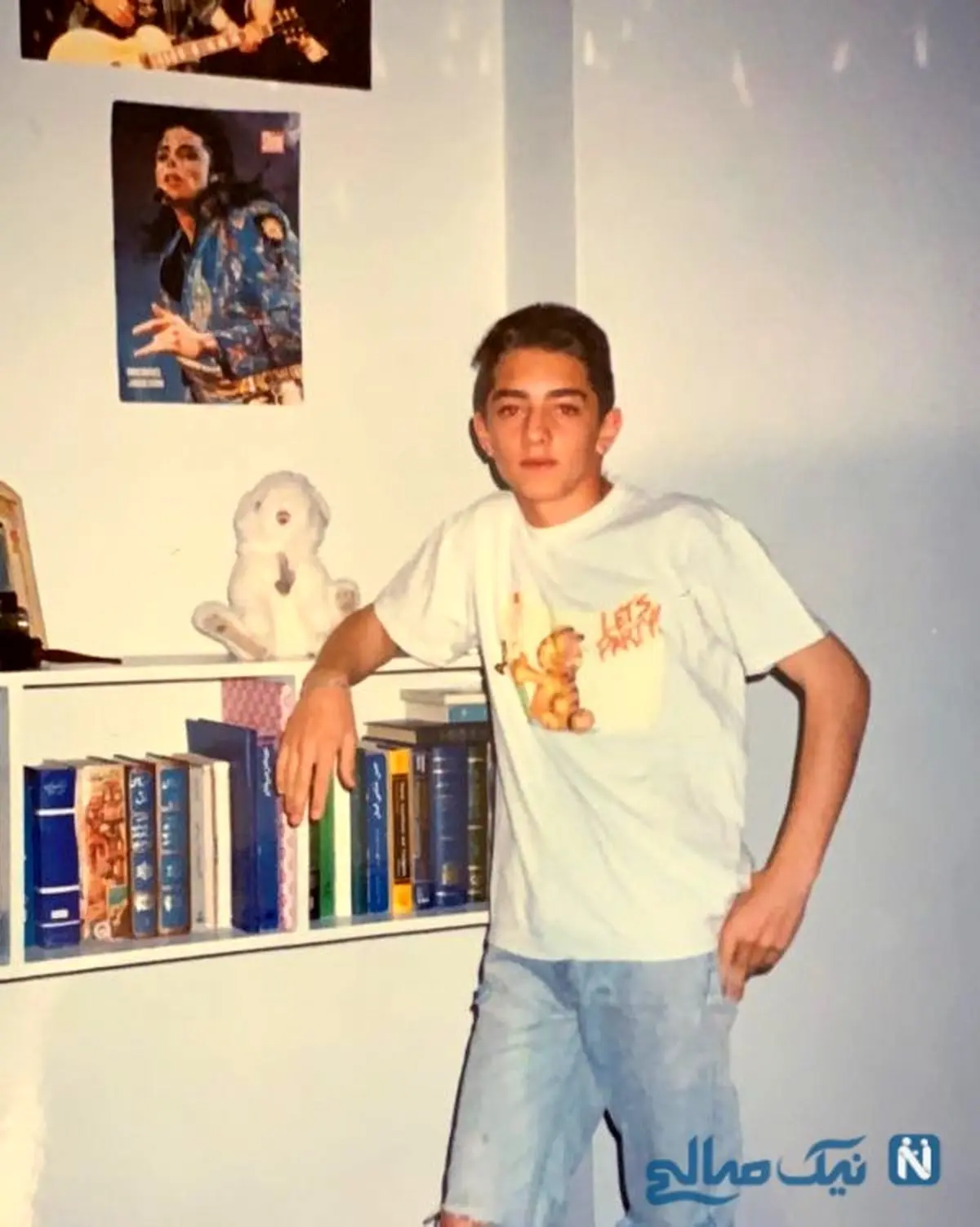 اینستاگرام: عکسی از دوران جوانی بهران رادان