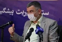 حریرچی: ۶۹ شهرستان از وضعیت قرمز کرونا خارج شده‌اند / امیدواریم تا آخر بهمن کاهش ۴۰ درصدی مرگ و میر داشته باشیم