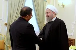 حاشیه های دیدار وزیر هماهنگ کننده اقتصادی اندونزی با حسن روحانی/تصاویر