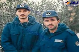 تصویری از علی دایی در دوران سربازی