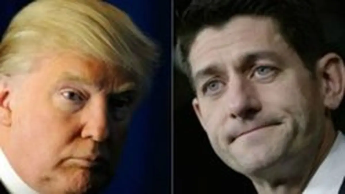 رئیس سابق مجلس نمایندگان: از دست ترامپ فرار کردم! /ترامپ: پل راین ورشکسته سیاسی است