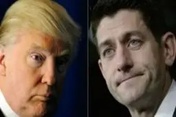 رئیس سابق مجلس نمایندگان: از دست ترامپ فرار کردم! /ترامپ: پل راین ورشکسته سیاسی است