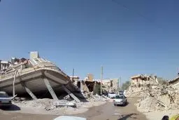 محله ای در کرمانشاه که تقریبا همه خانه هایش ویران شد/عکس