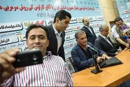 سلفی خبرنگار شبکه خبر با کی‌روش!