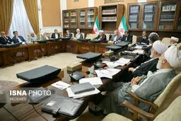 غیبت روحانی در کنار هاشمی/ عکس