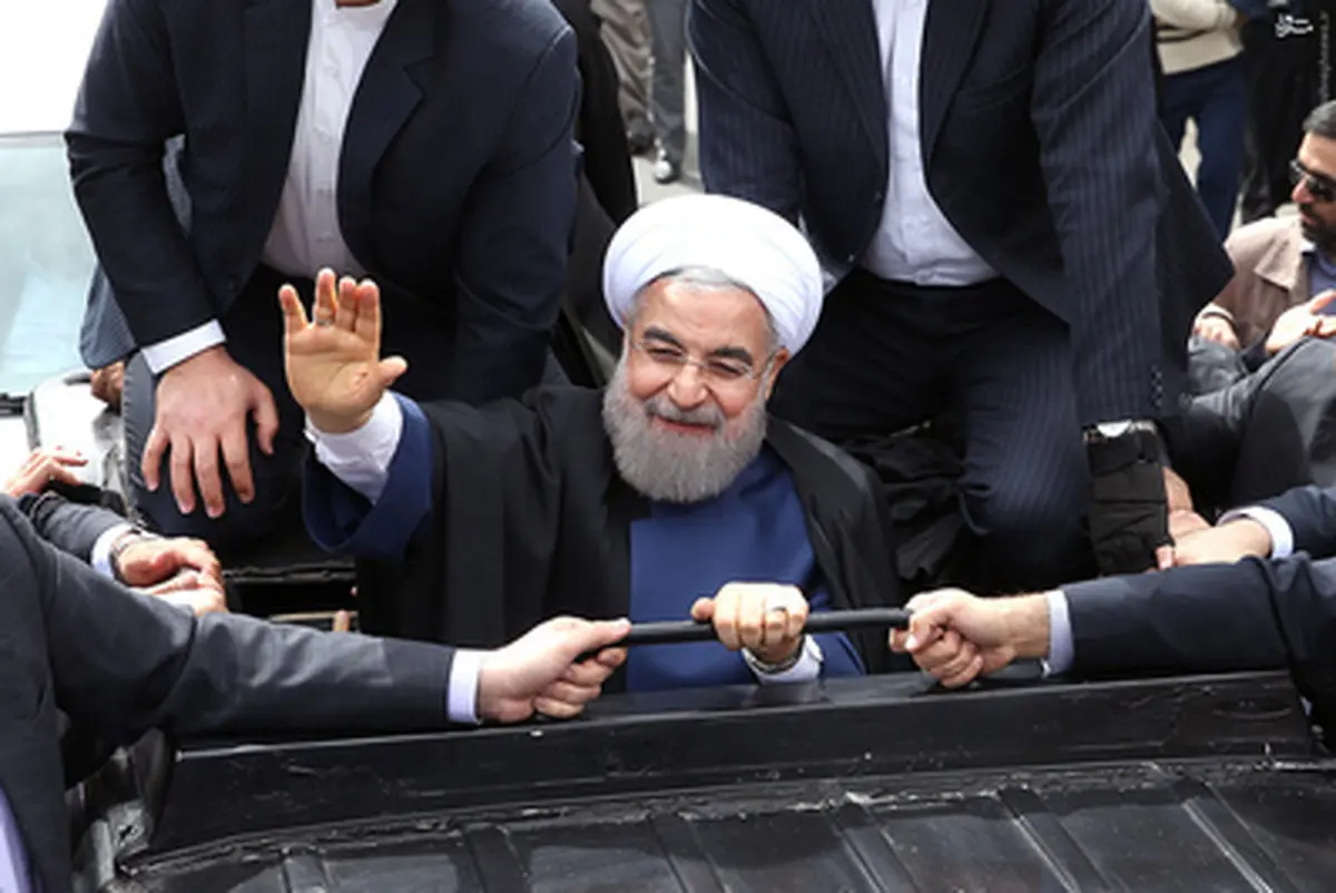 تصاویری از استقبال مردم سمنان از رئیس جمهور